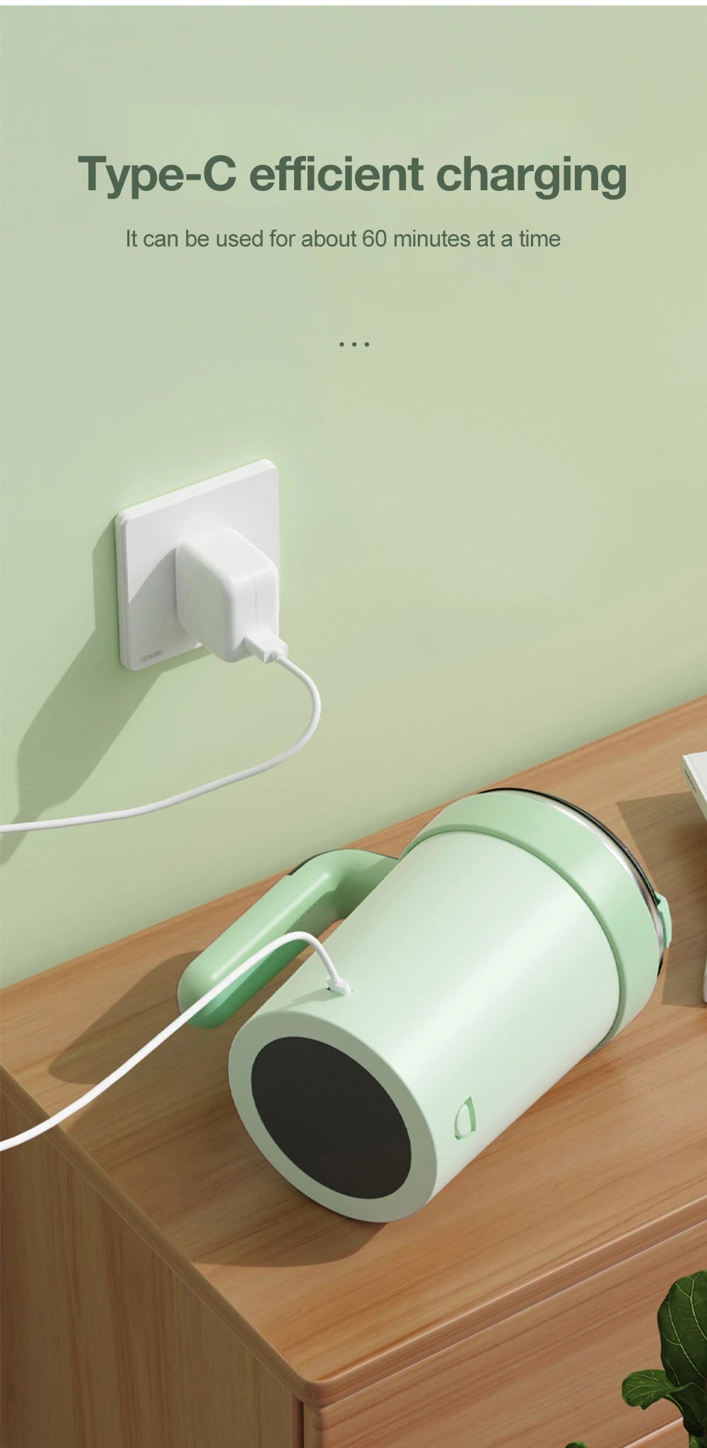 Caneca Elétrica Autostir Inox 380ml AqueceLar