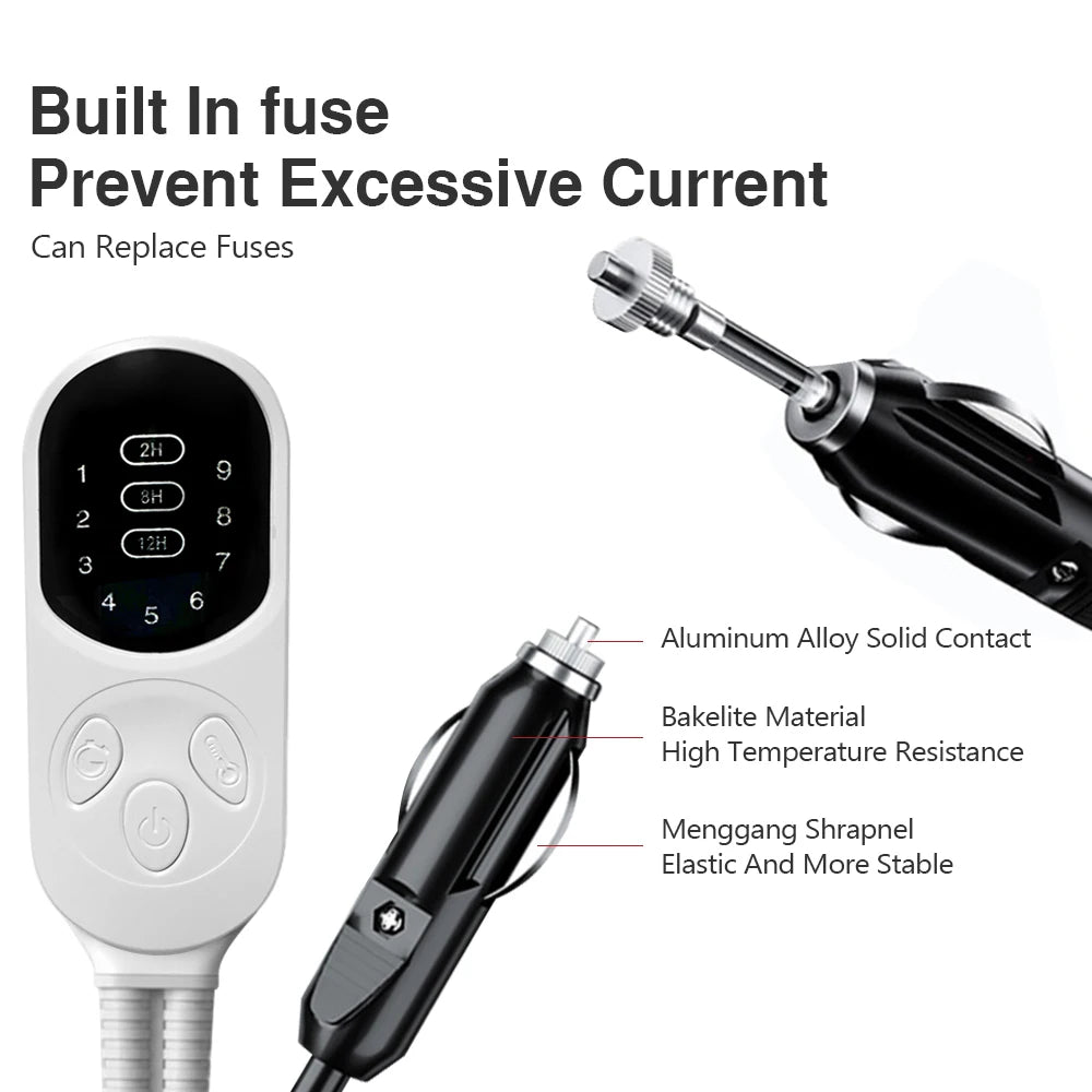 Cobertor Elétrico 12V Modelo AutoHeat AqueceLar