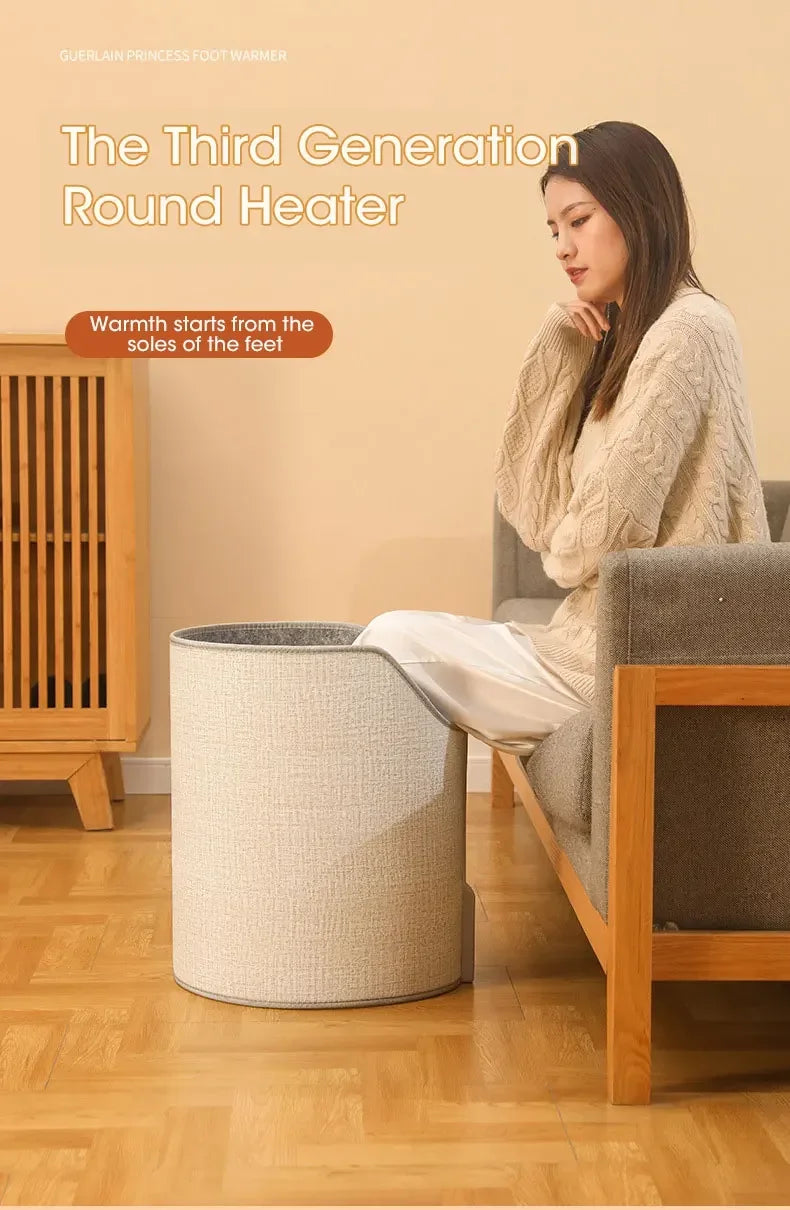 Aquecedor de Pés Portátil 220V Modelo FootWarm AqueceLar