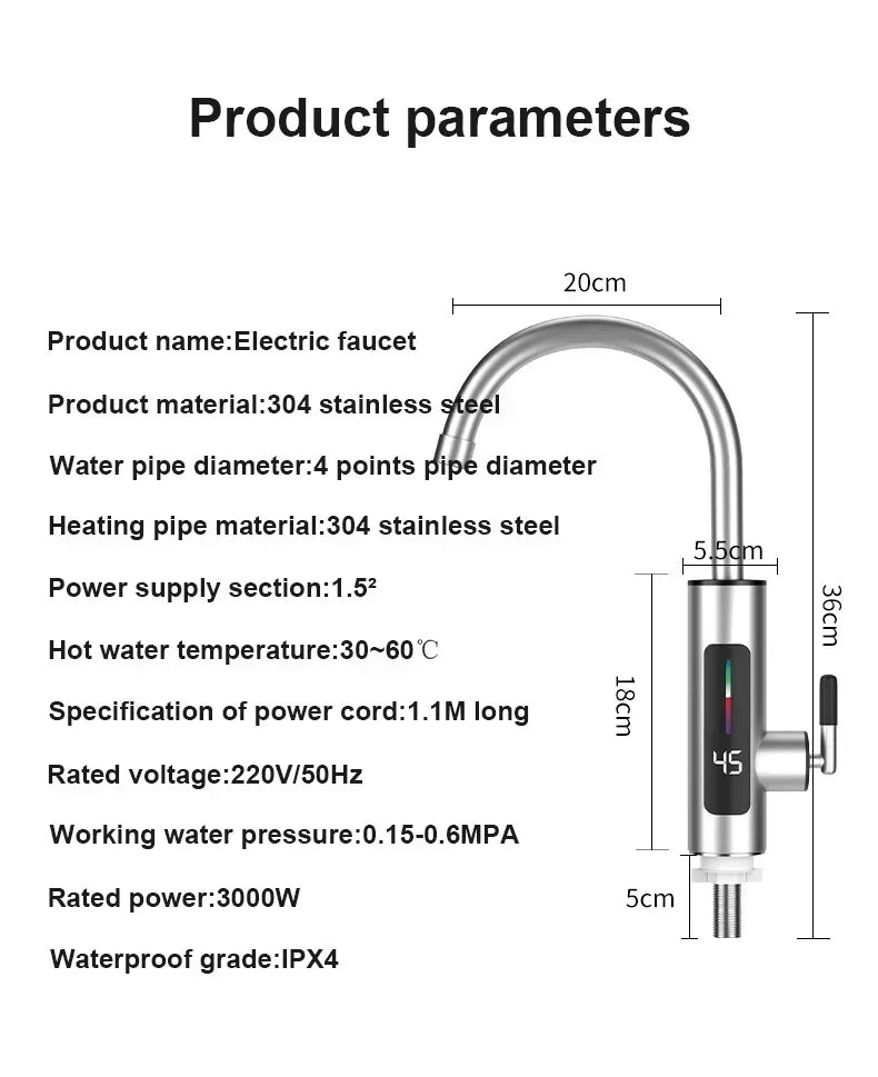 Torneira Elétrica 220V Modelo FlexHeat AqueceLar