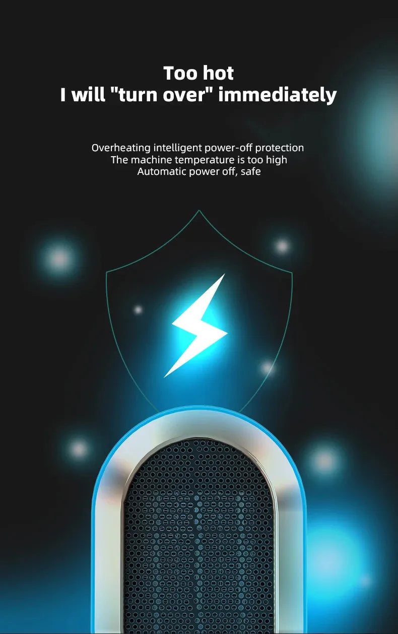 Aquecedor Portátil 1200W Modelo PowerHeat AqueceLar