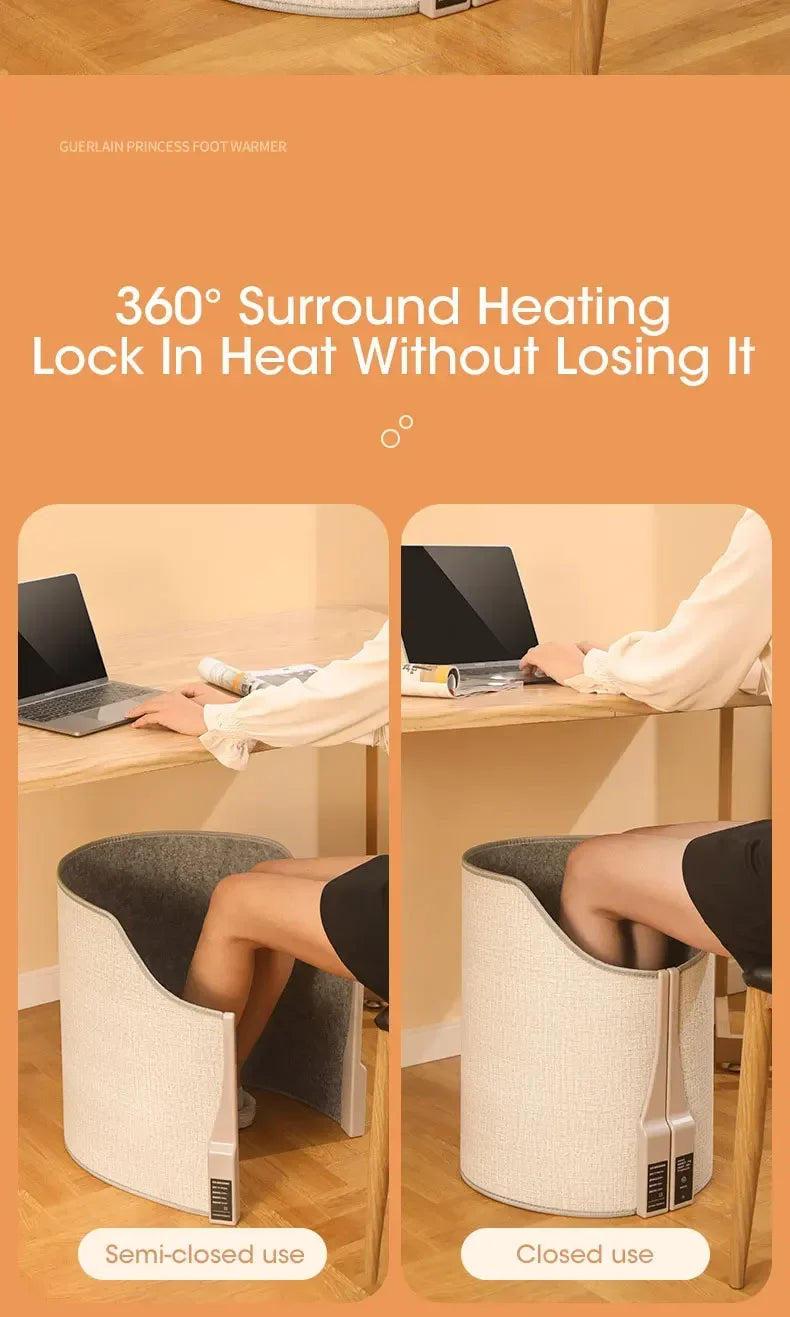 Aquecedor de Pés Portátil 220V Modelo FootWarm AqueceLar