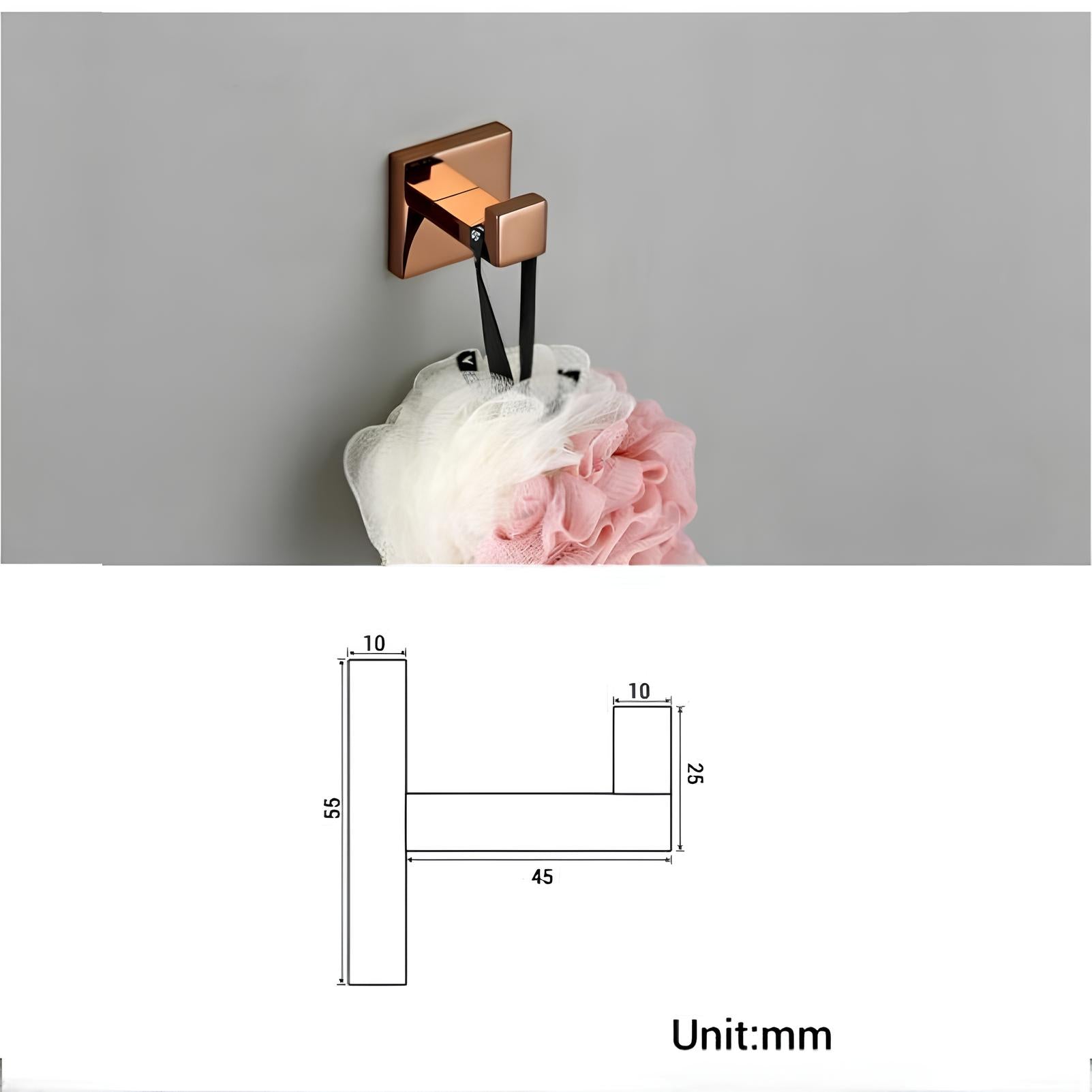 Acessórios Banheiro Rose Gold