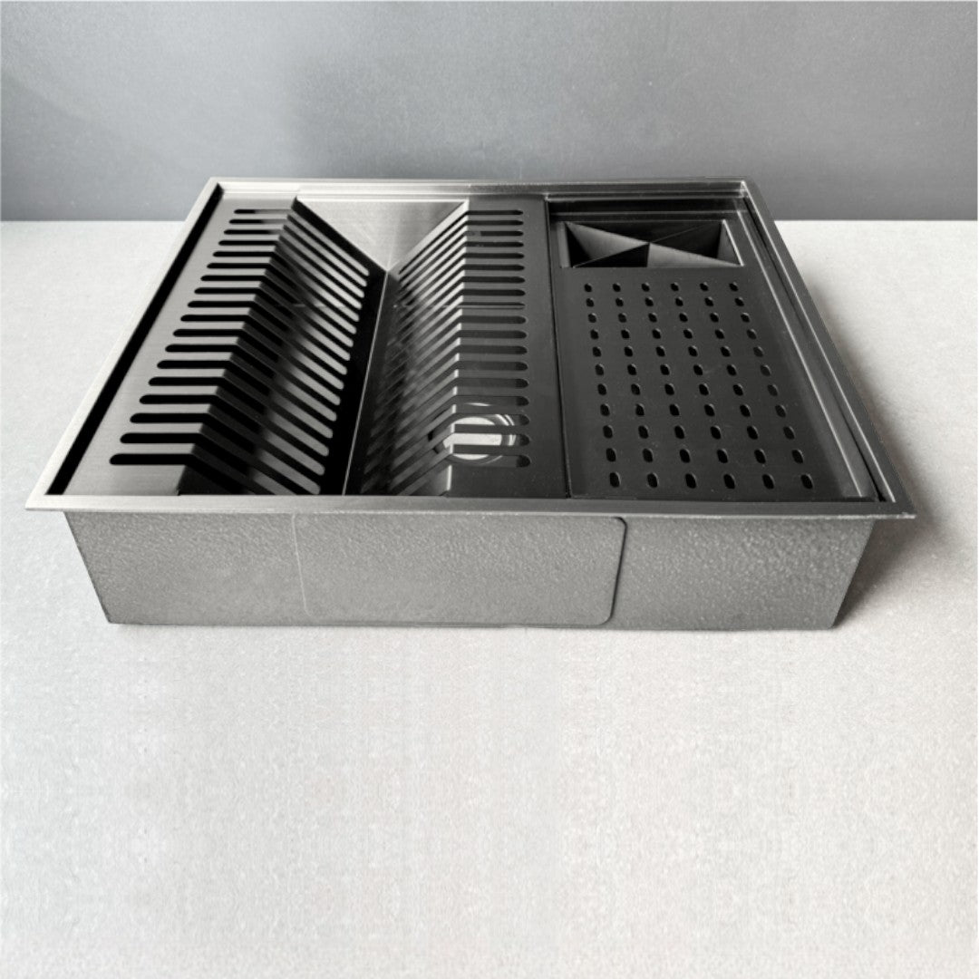 Calha Úmida Quadrada Black