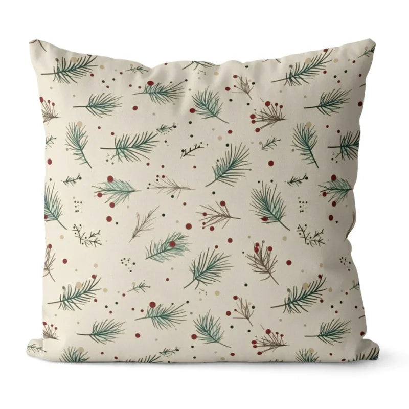 Conjunto 4 Capas de Almofadas Natalinas para Decoração AqueceLar