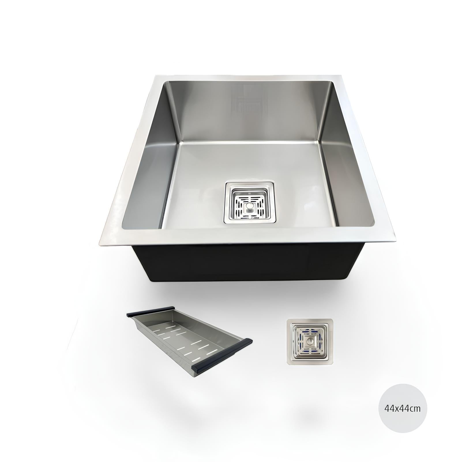 Cuba Aço Escovado Quadratta - Única