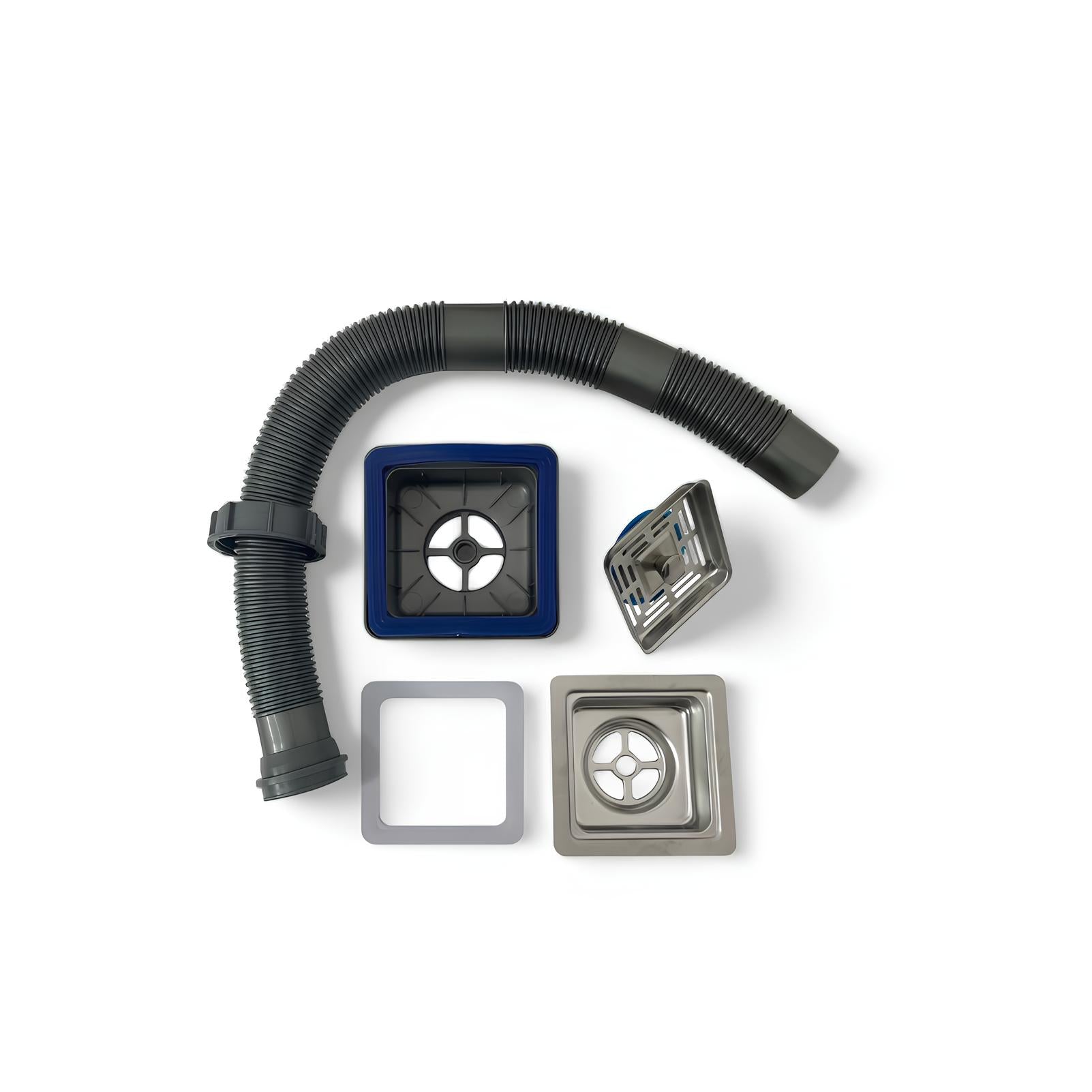 Cuba Aço Escovado Quadratta - Única