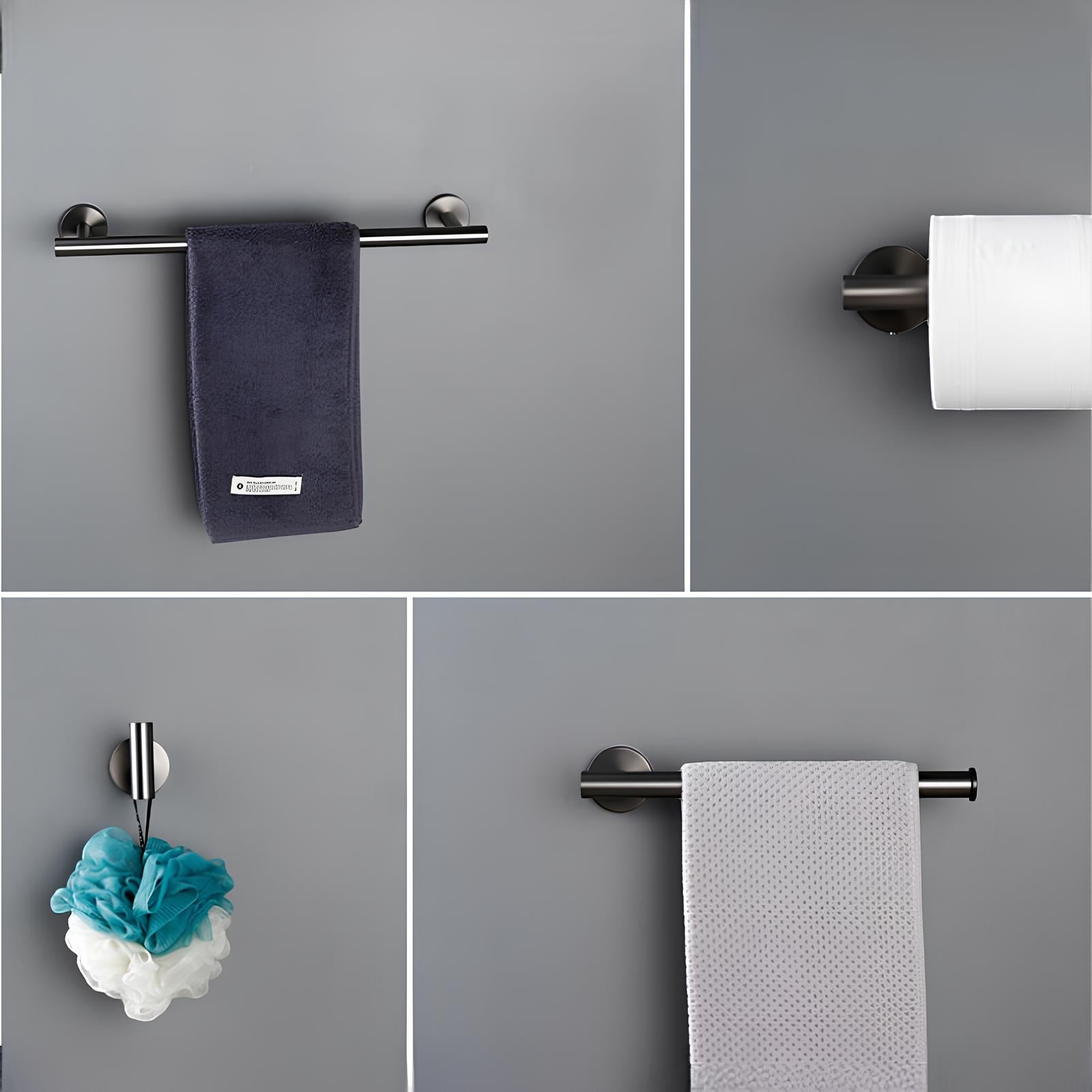 Acessórios Banheiro Grey Fit