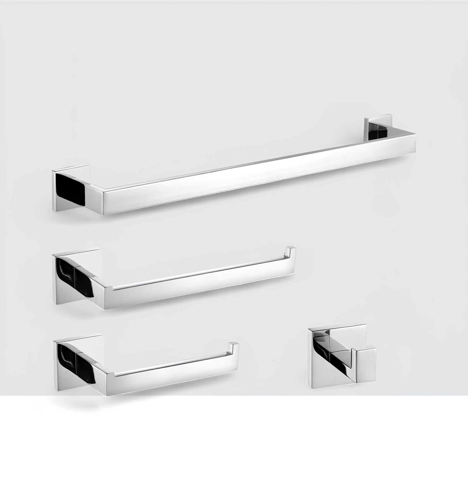 Acessórios Banheiro Cromado Style