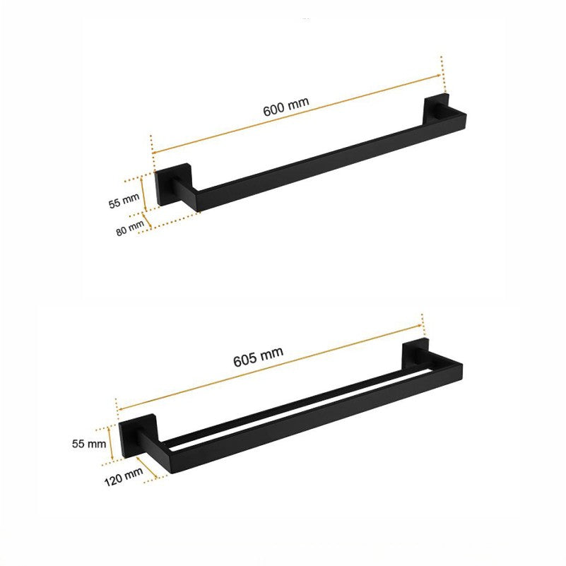 Acessórios Banheiro Black Style