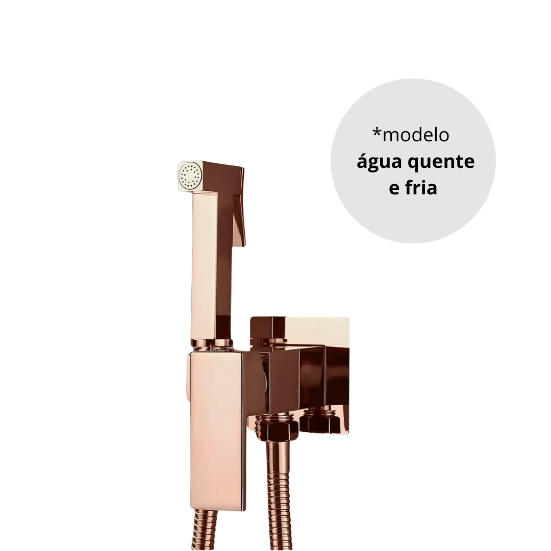 Ducha Higiênica Rose Gold