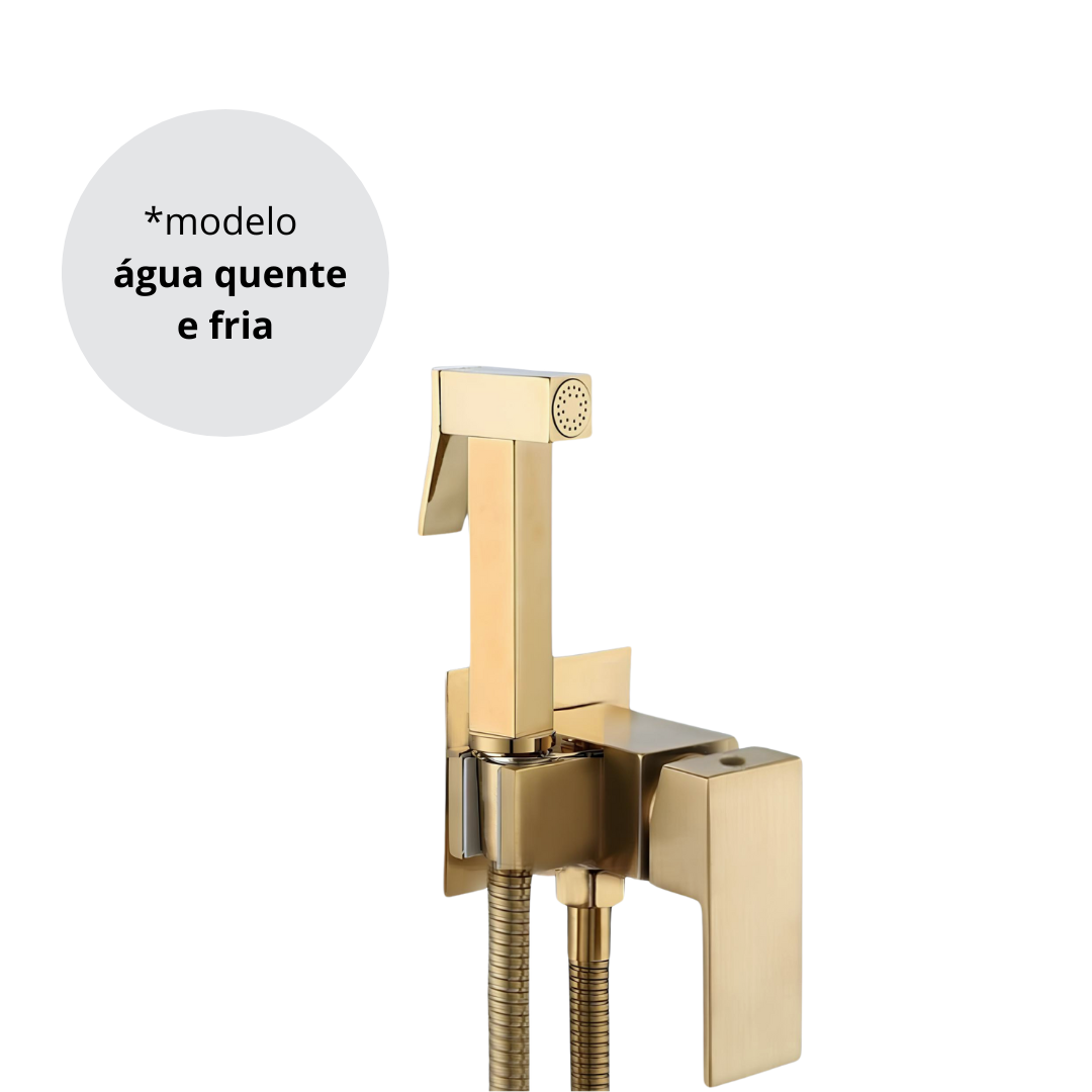 Ducha Higiênica Gold Escovado