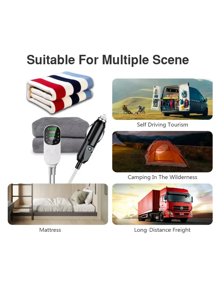 Cobertor Elétrico 12V Modelo AutoHeat AqueceLar