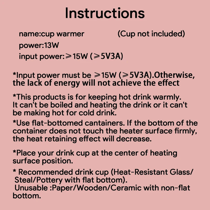 Aquecedor de Caneca USB Termostático AqueceLar