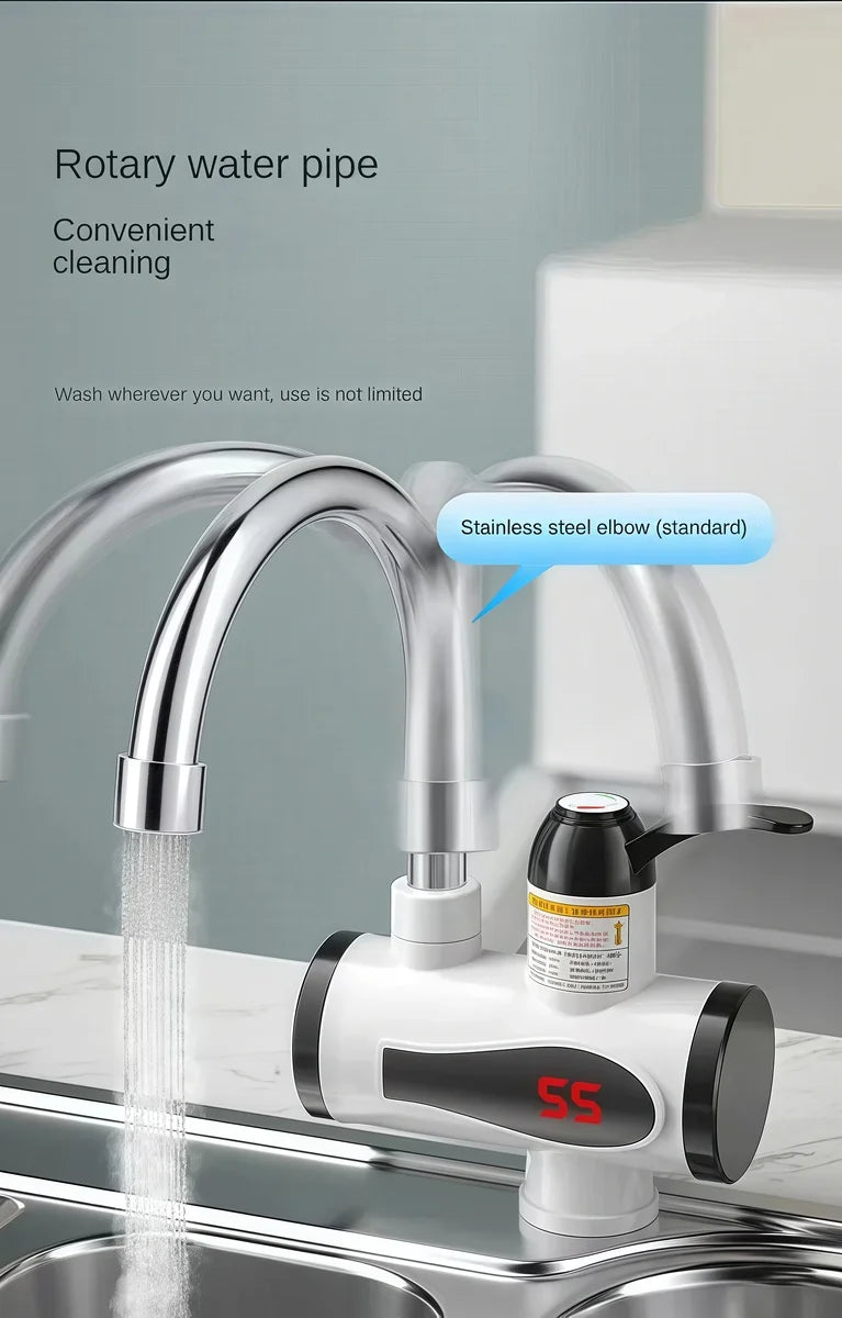 Torneira Elétrica de Cozinha 220 V Modelo Tankless – Aquecelar
