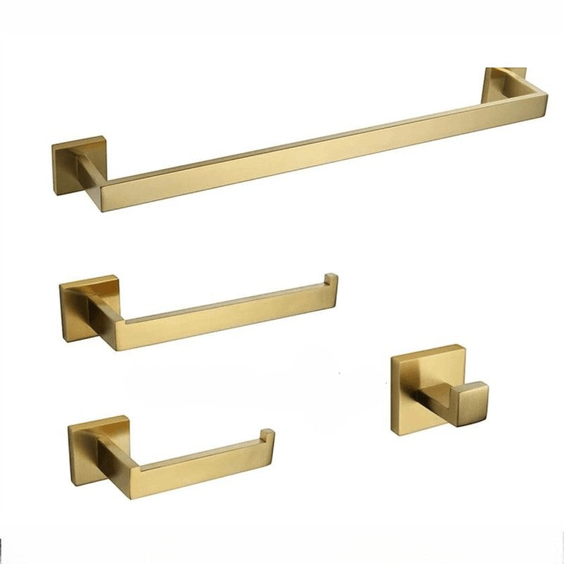 Acessórios Banheiro Gold Escovado