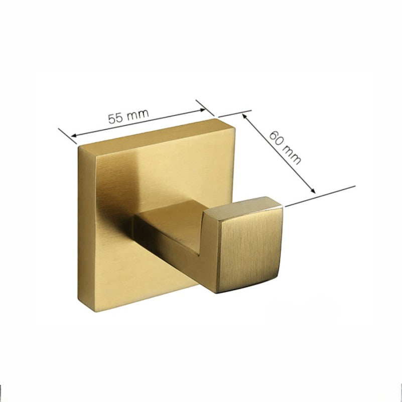 Acessórios Banheiro Gold Escovado