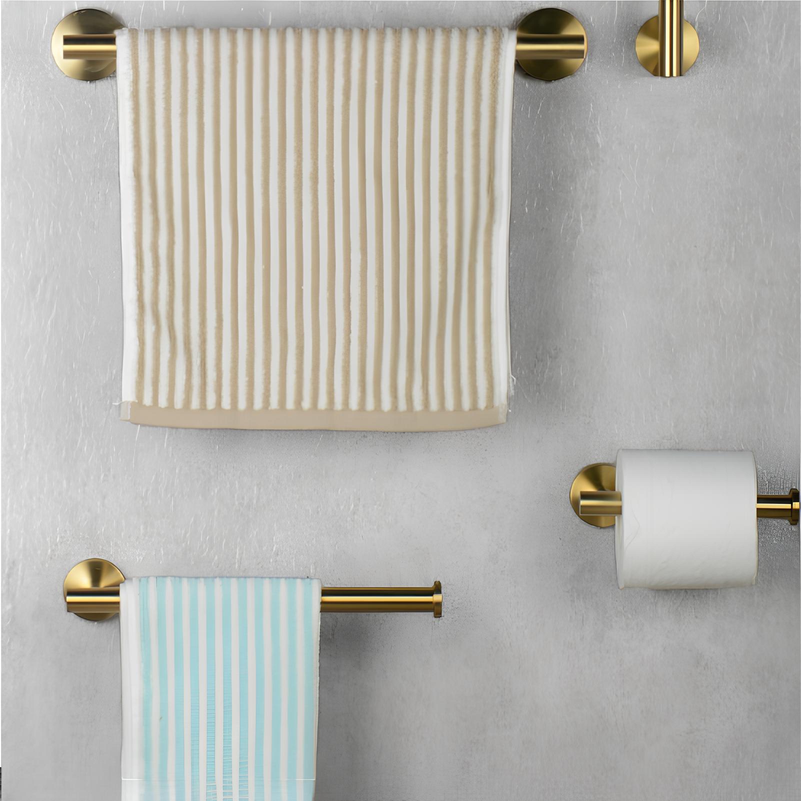 Acessórios  Banheiro Gold Escovado Fit