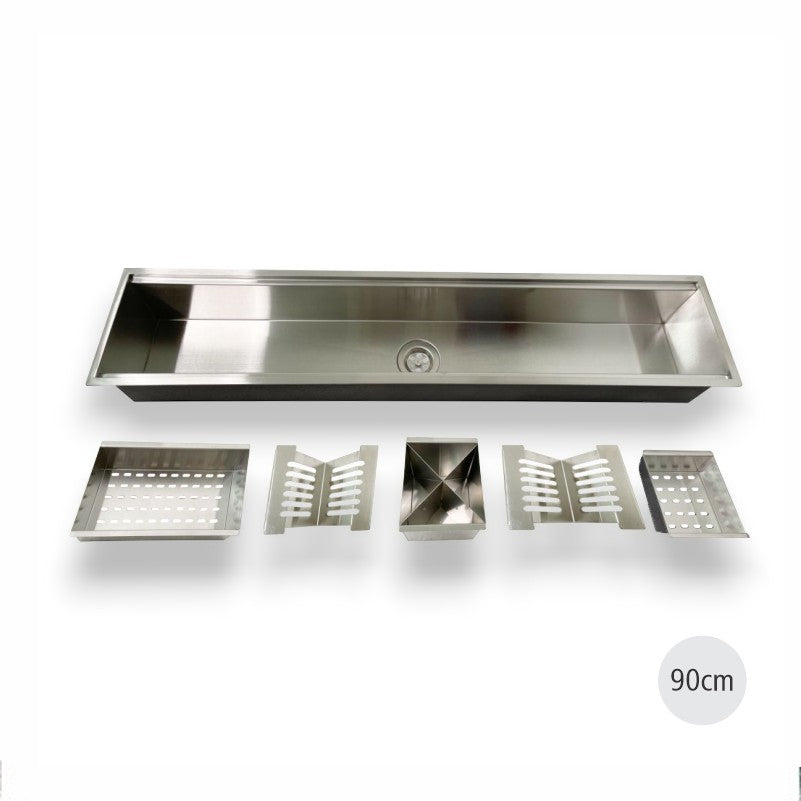 Calha Úmida Gourmet Aço Escovado