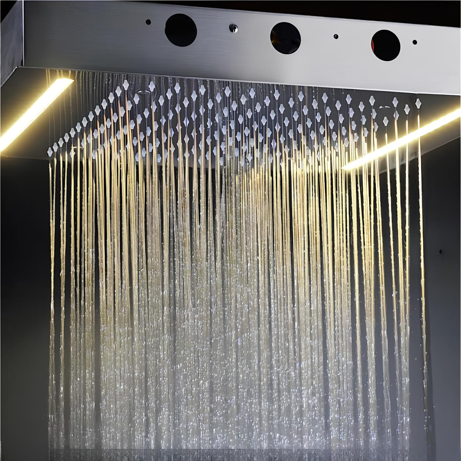 Chuveiro de Teto Embutir com LED