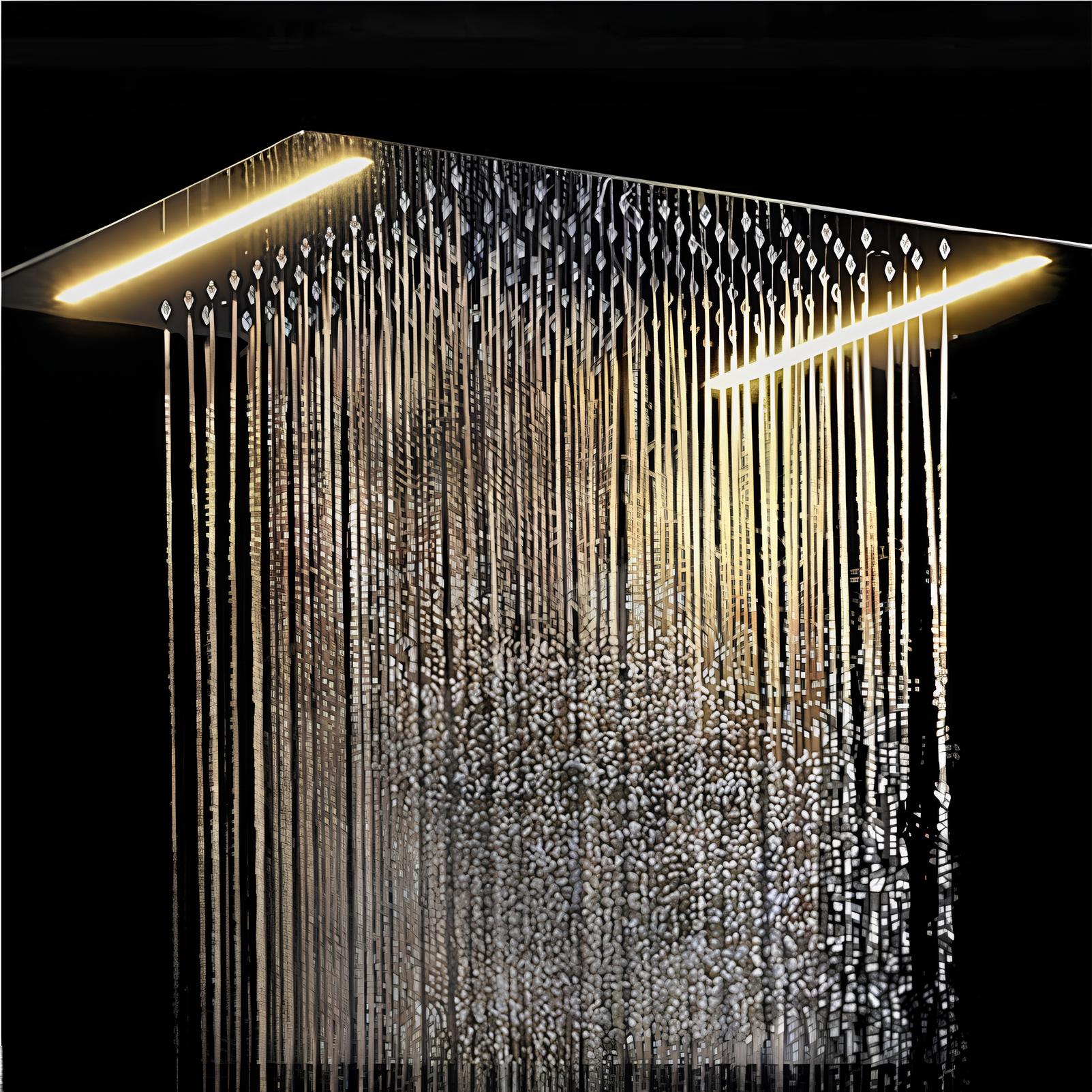 Chuveiro de Teto Embutir com LED