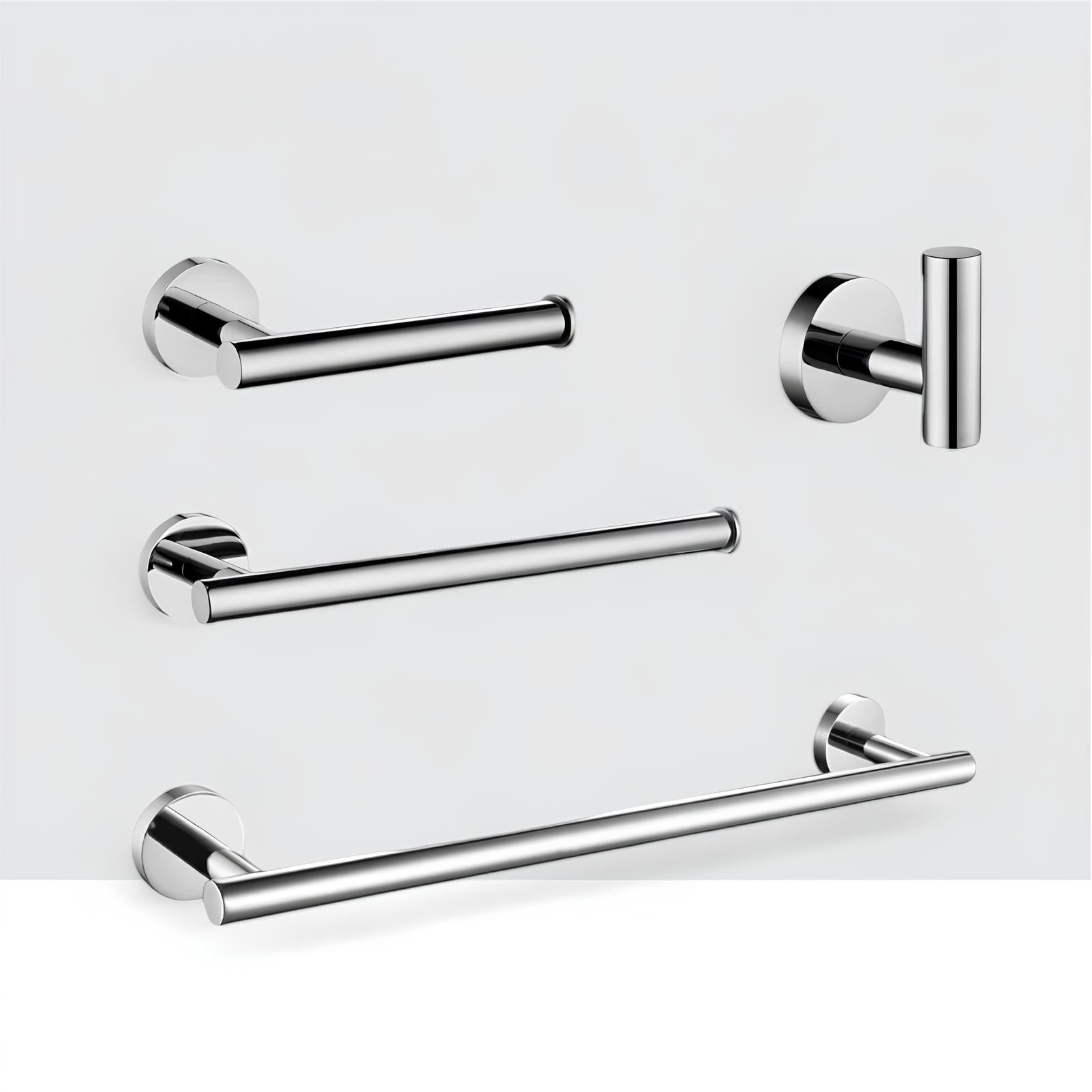 Acessórios Banheiro Cromado Fit