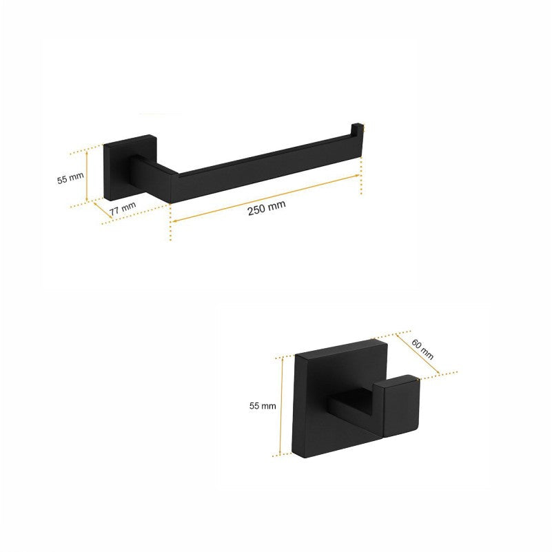 Acessórios Banheiro Black Style