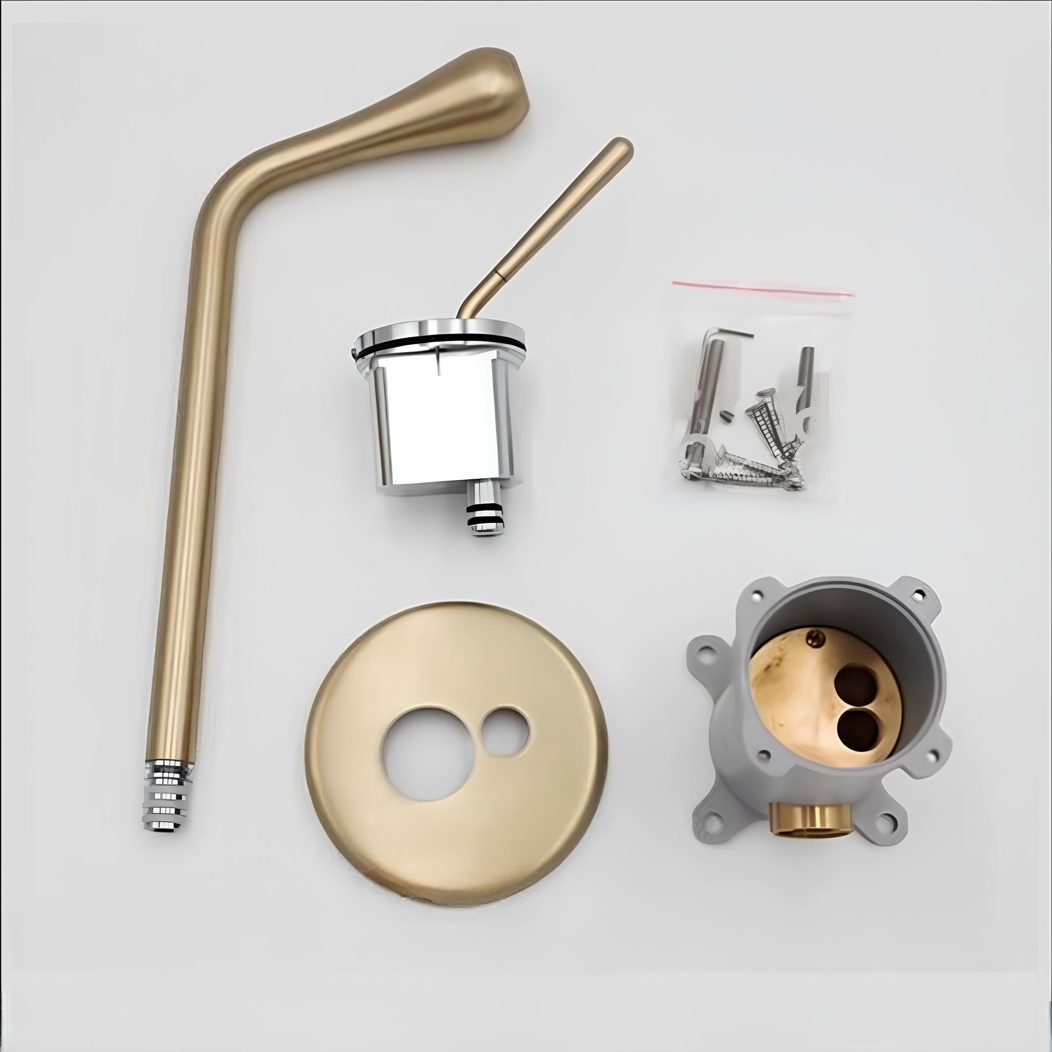 Torneira Banheiro Parede Luxury Colors