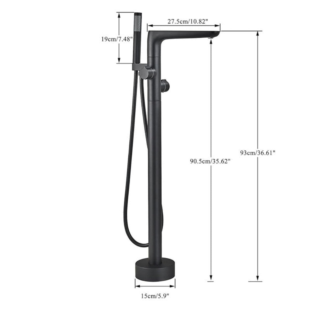 Torneira de Piso com Ducha Goose