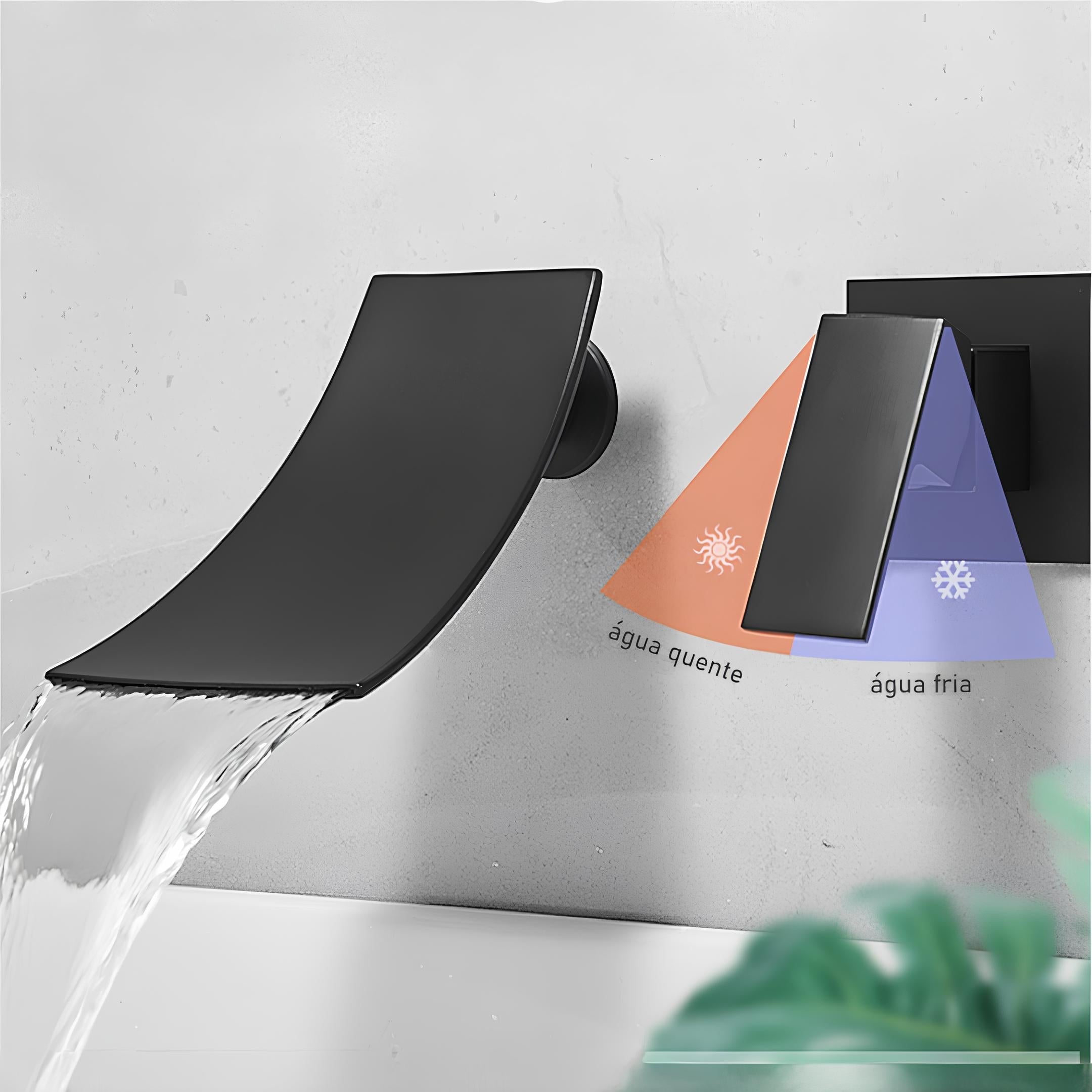 Torneira Banheiro Parede Pipe Colors