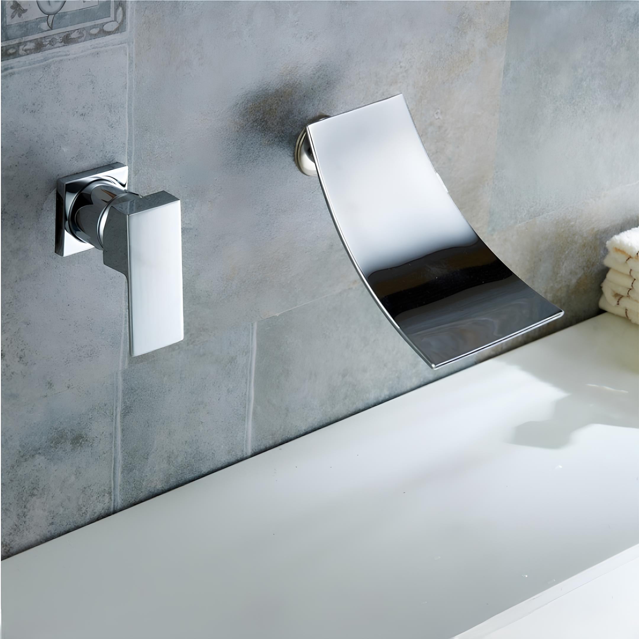 Torneira Banheiro Parede Pipe Colors