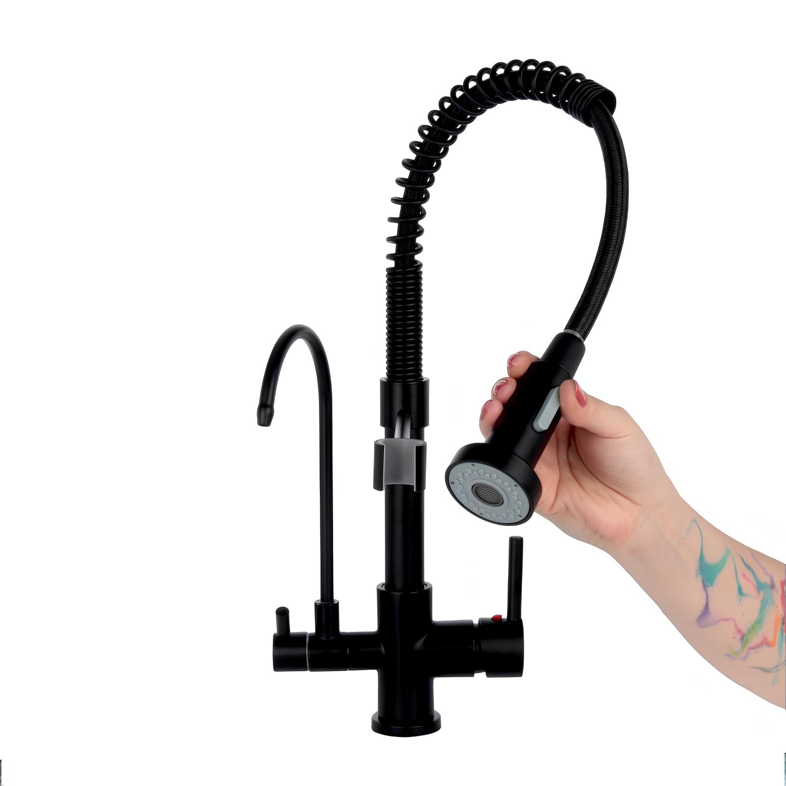 Torneira Cozinha Basic Filtro Black