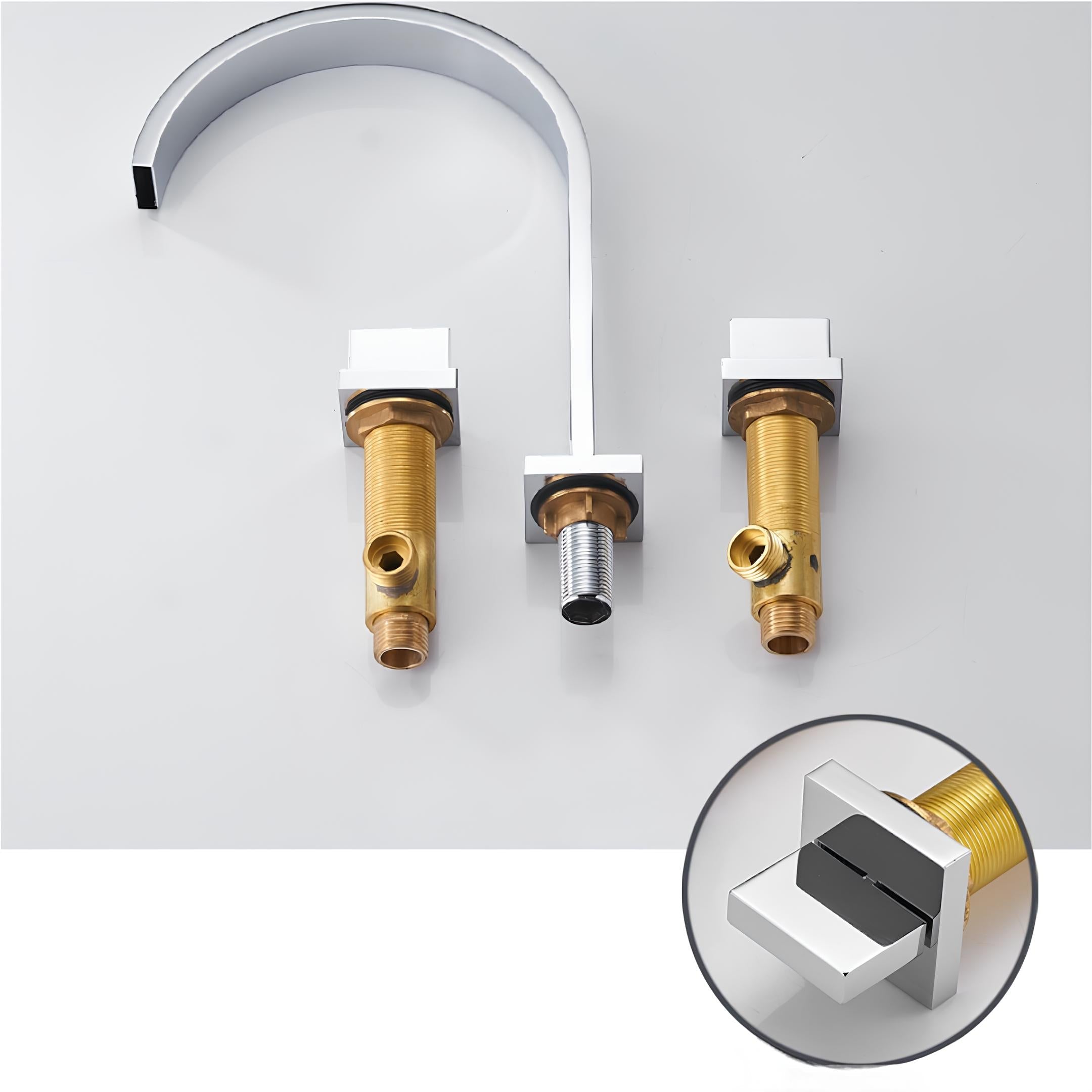 Torneira Banheiro Misturador Cromada