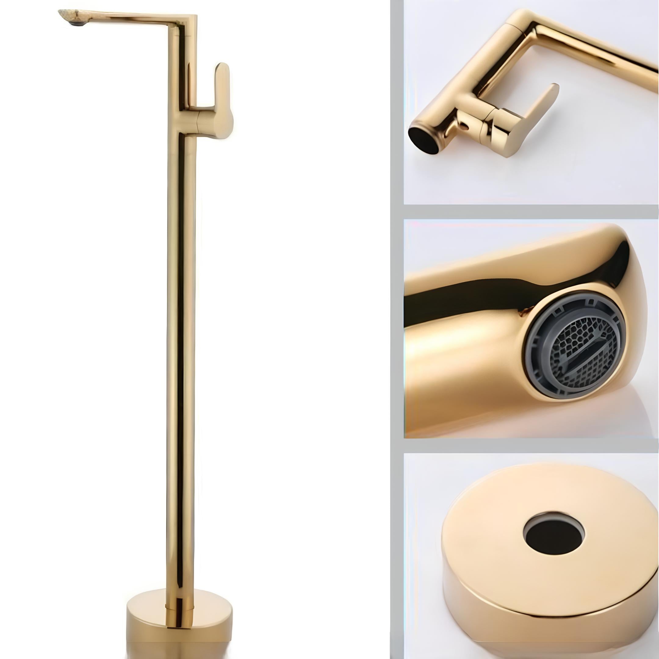 Torneira Banheiro de Piso Design