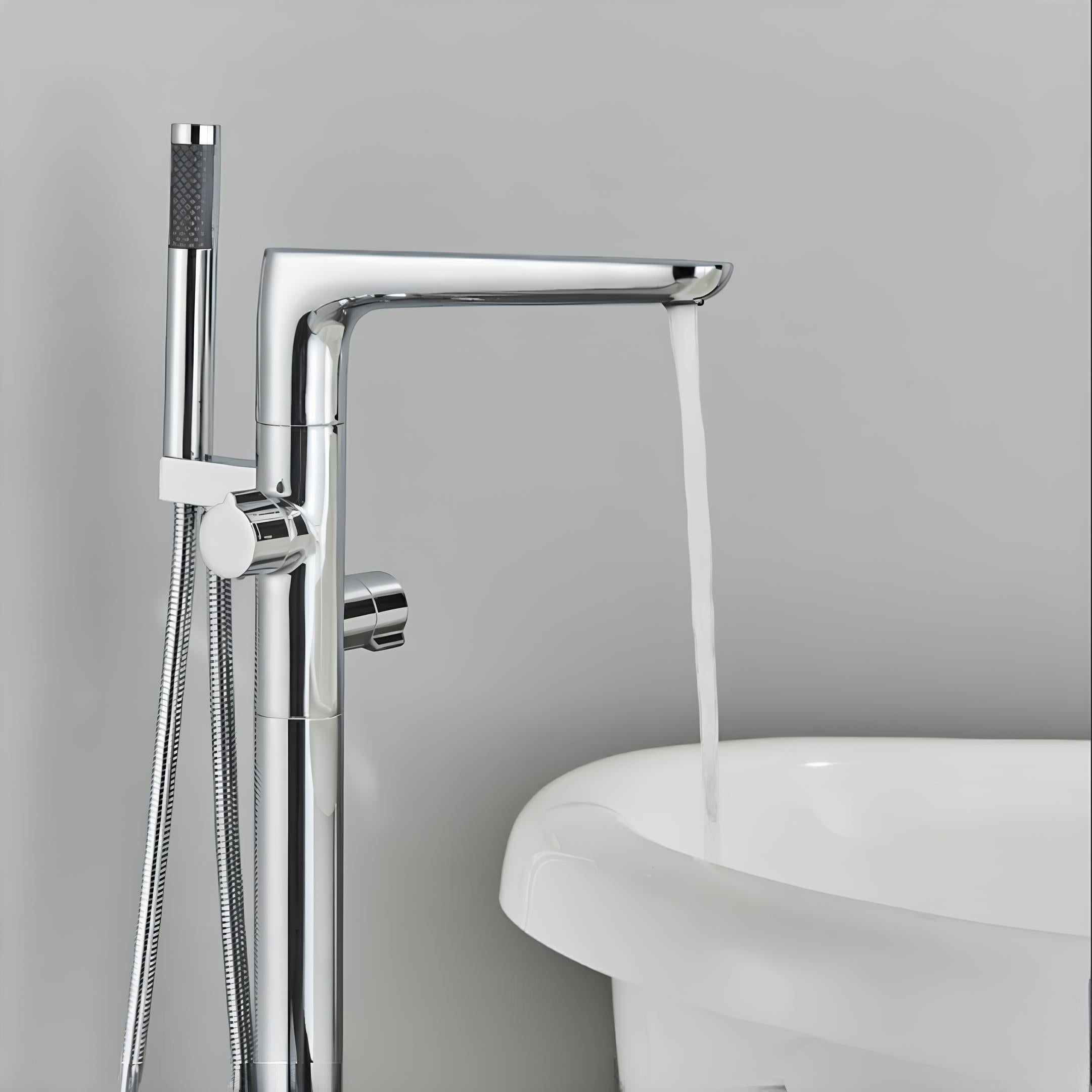 Torneira de Piso com Ducha Goose